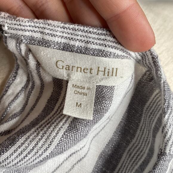 Garnet Hill Meraki Linen Dress 100% European Flax Linen size medium - Picture 5 of 6